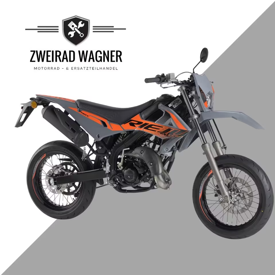 Rieju MRT 50 SM E5+ Grey/Orange bei Zweirad Wagner