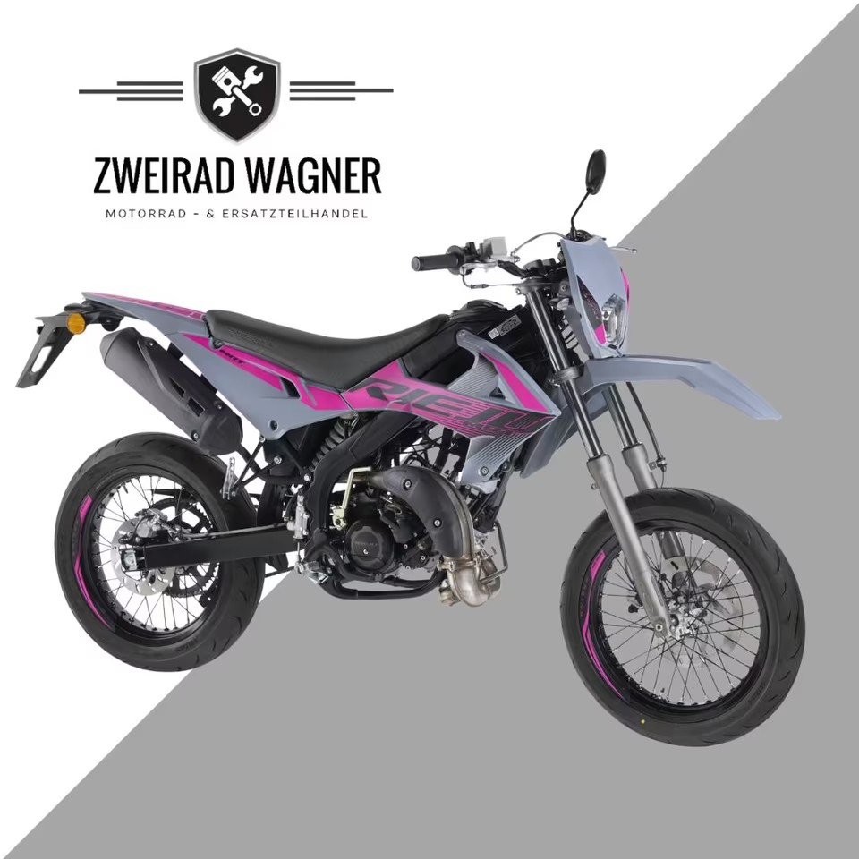 Rieju MRT 50 SM E5+ Grey/Pink bei Zweirad Wagner